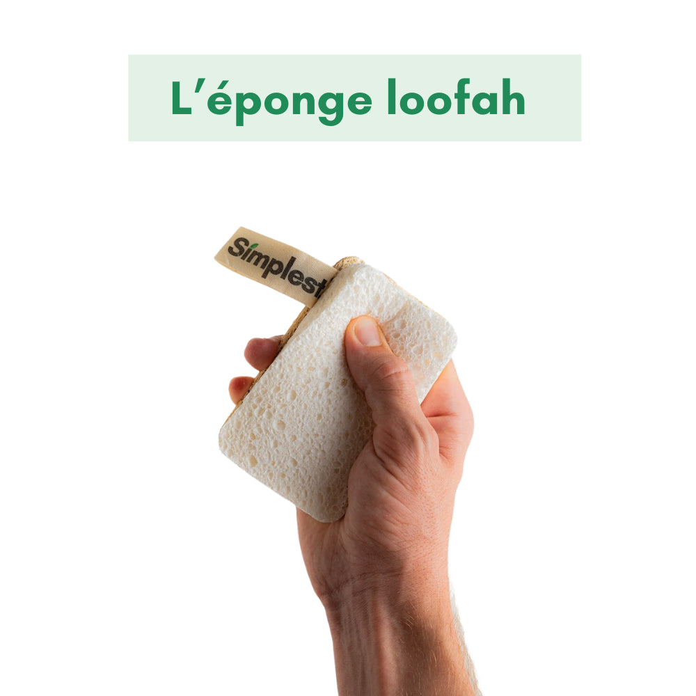 L'éponge naturelle en loofah